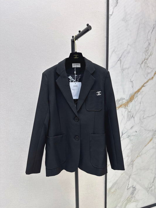 Chan 25fw embroidered blazer