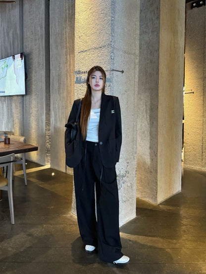 Chan 25fw embroidered blazer