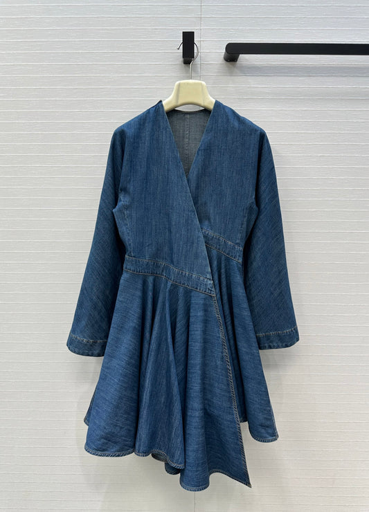 Alai 25fw v-neck dress