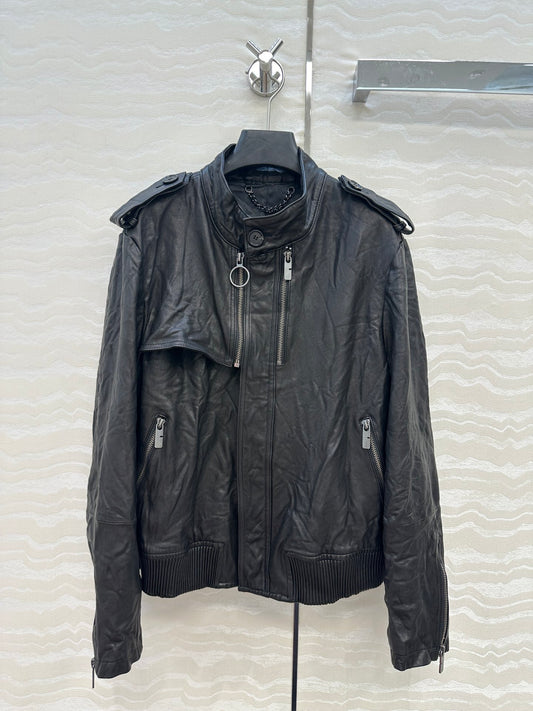Brune 25fw leather jacket