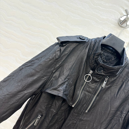 Brune 25fw leather jacket