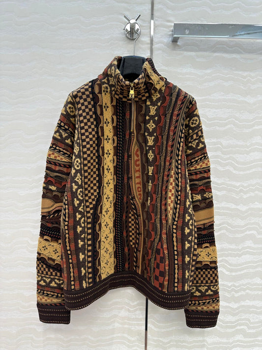 Louis 25fw jacquard sweater