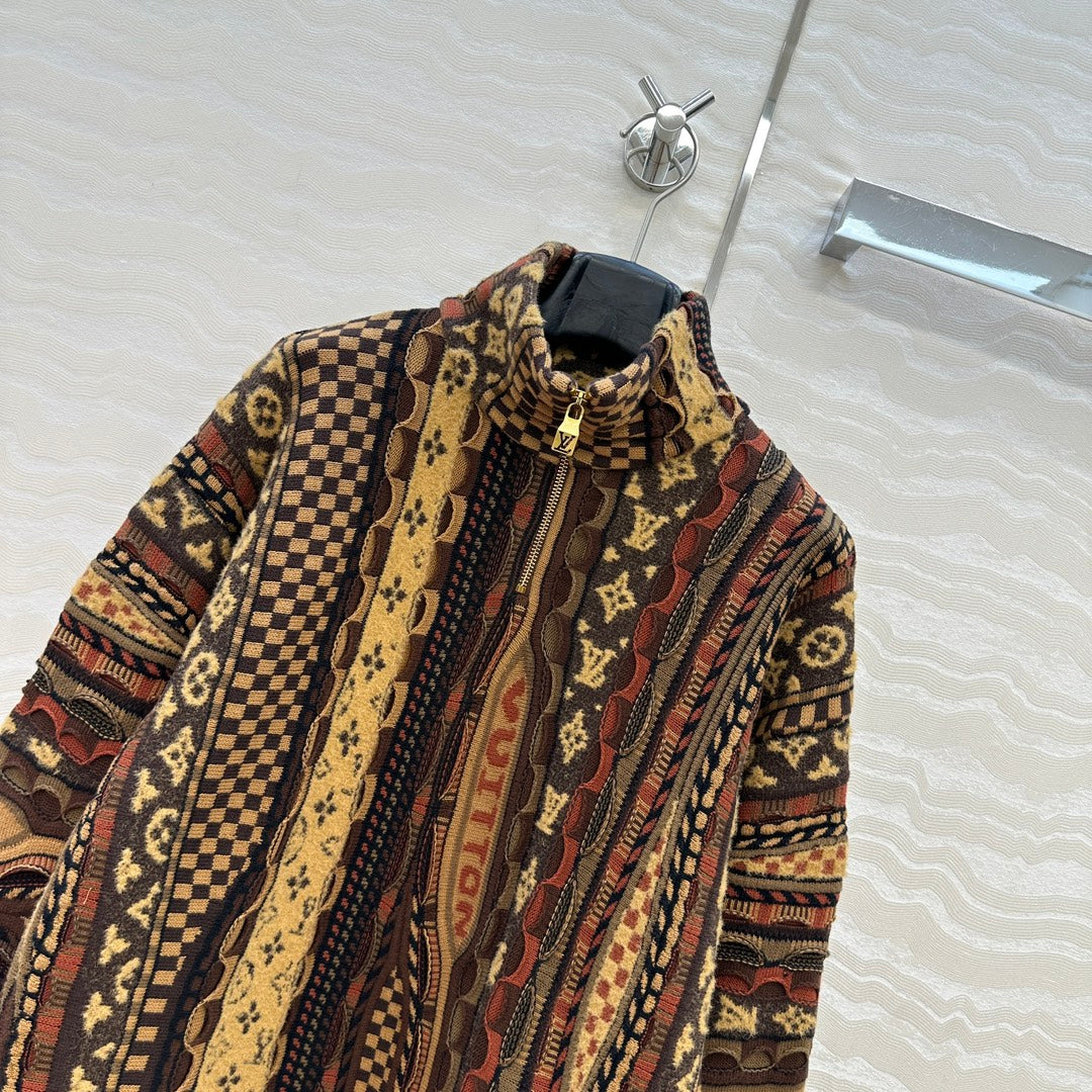 Louis 25fw jacquard sweater