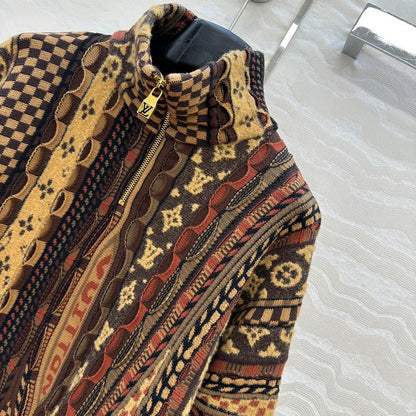 Louis 25fw jacquard sweater
