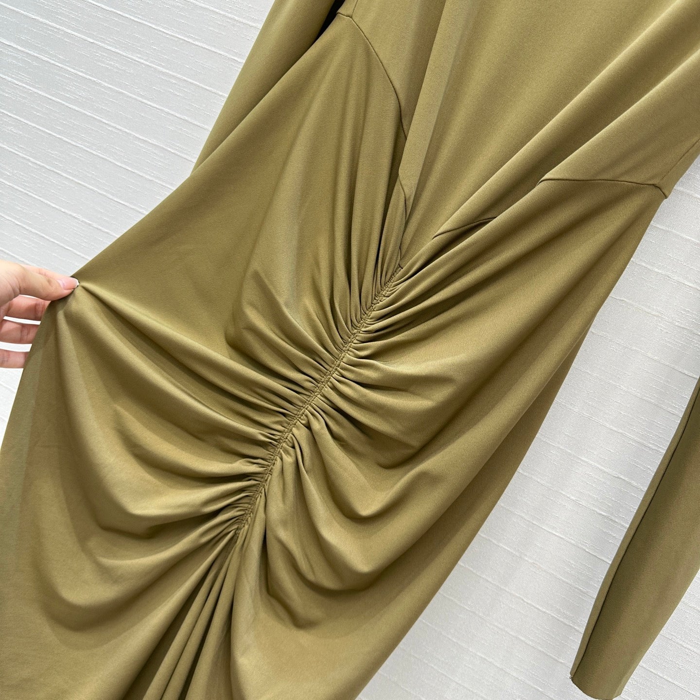 Alai 25fw pleated dress