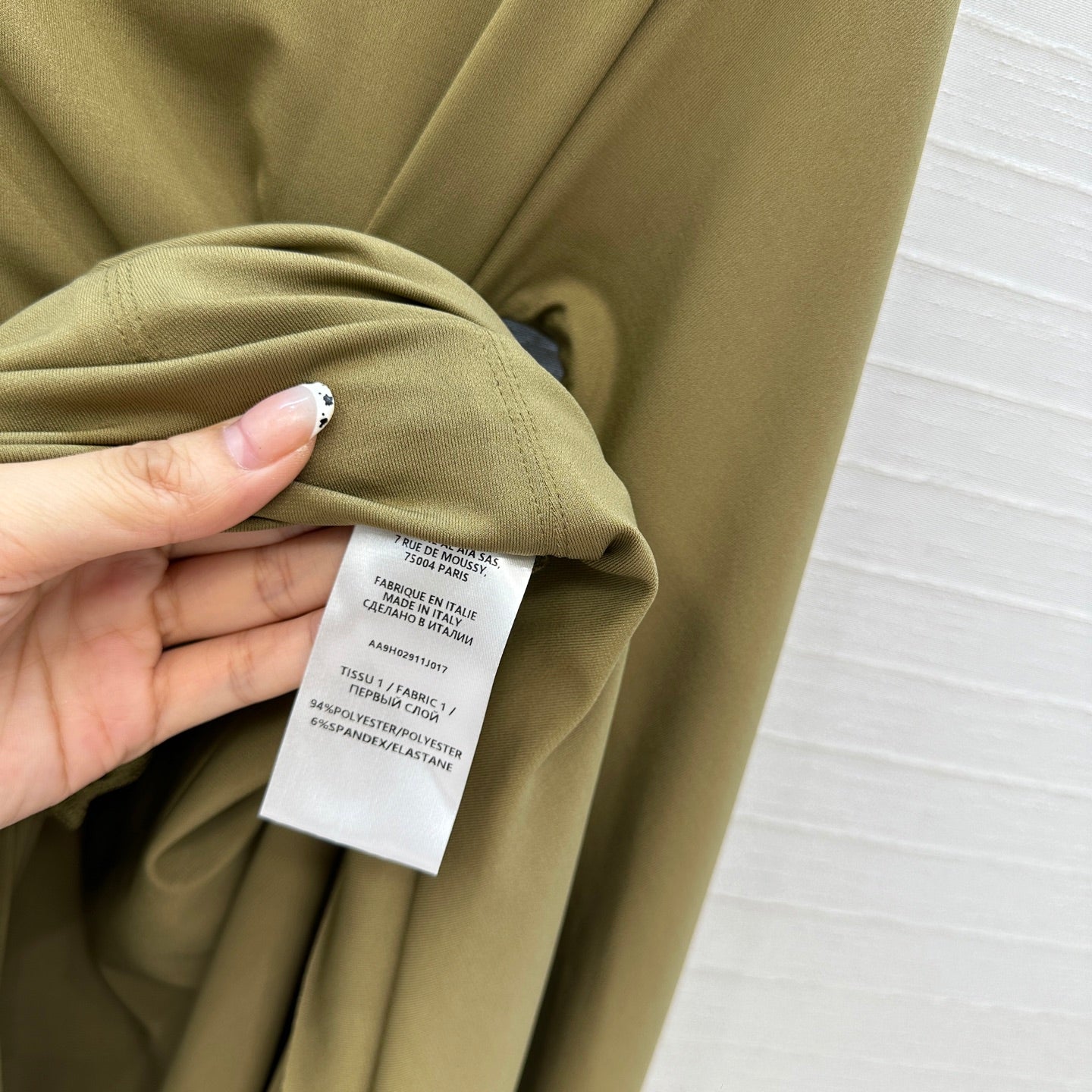 Alai 25fw pleated dress