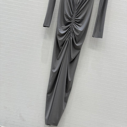 Alai 25fw pleated dress