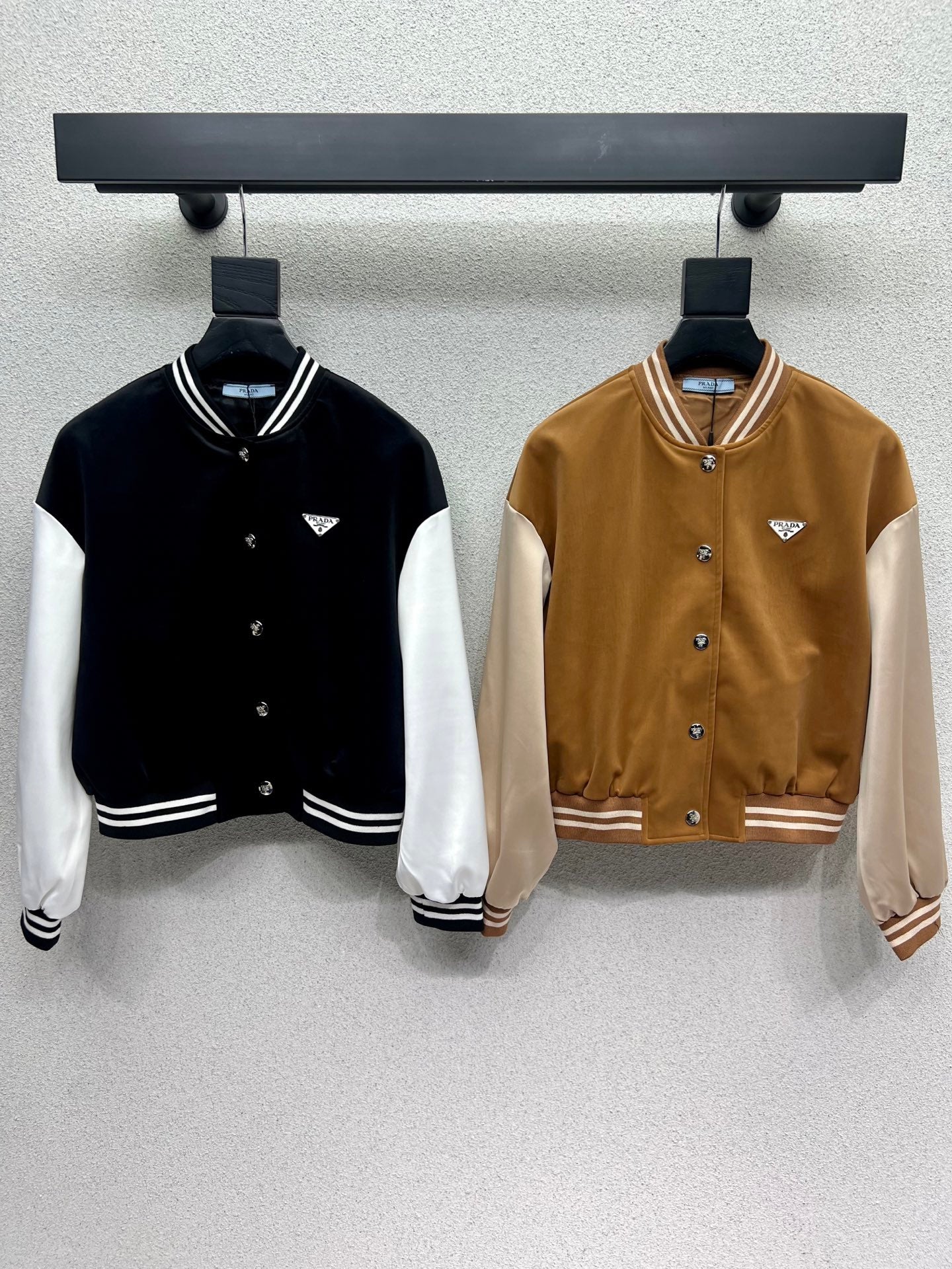 Pra 25fw splicing jacket