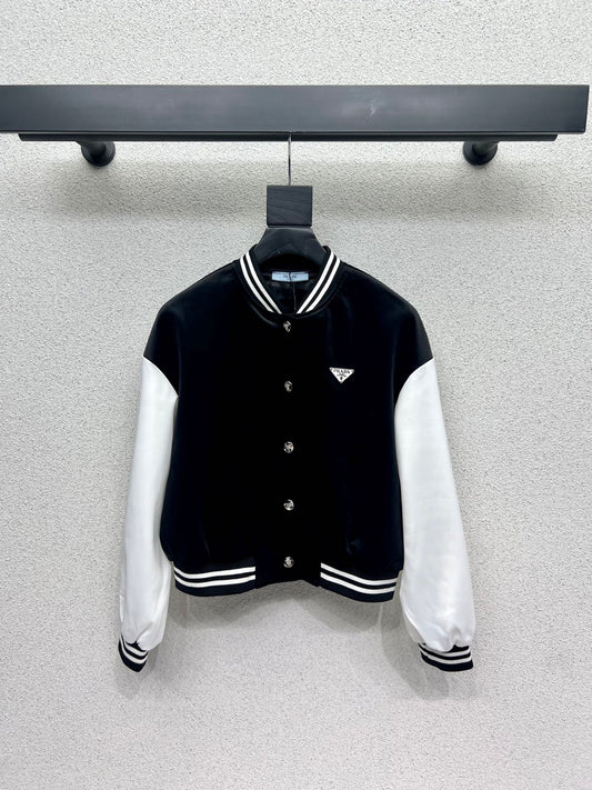Pra 25fw splicing jacket