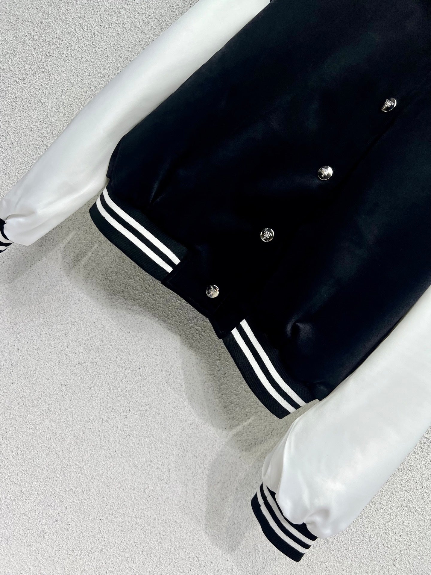 Pra 25fw splicing jacket