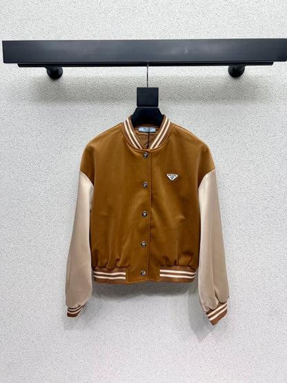 Pra 25fw splicing jacket
