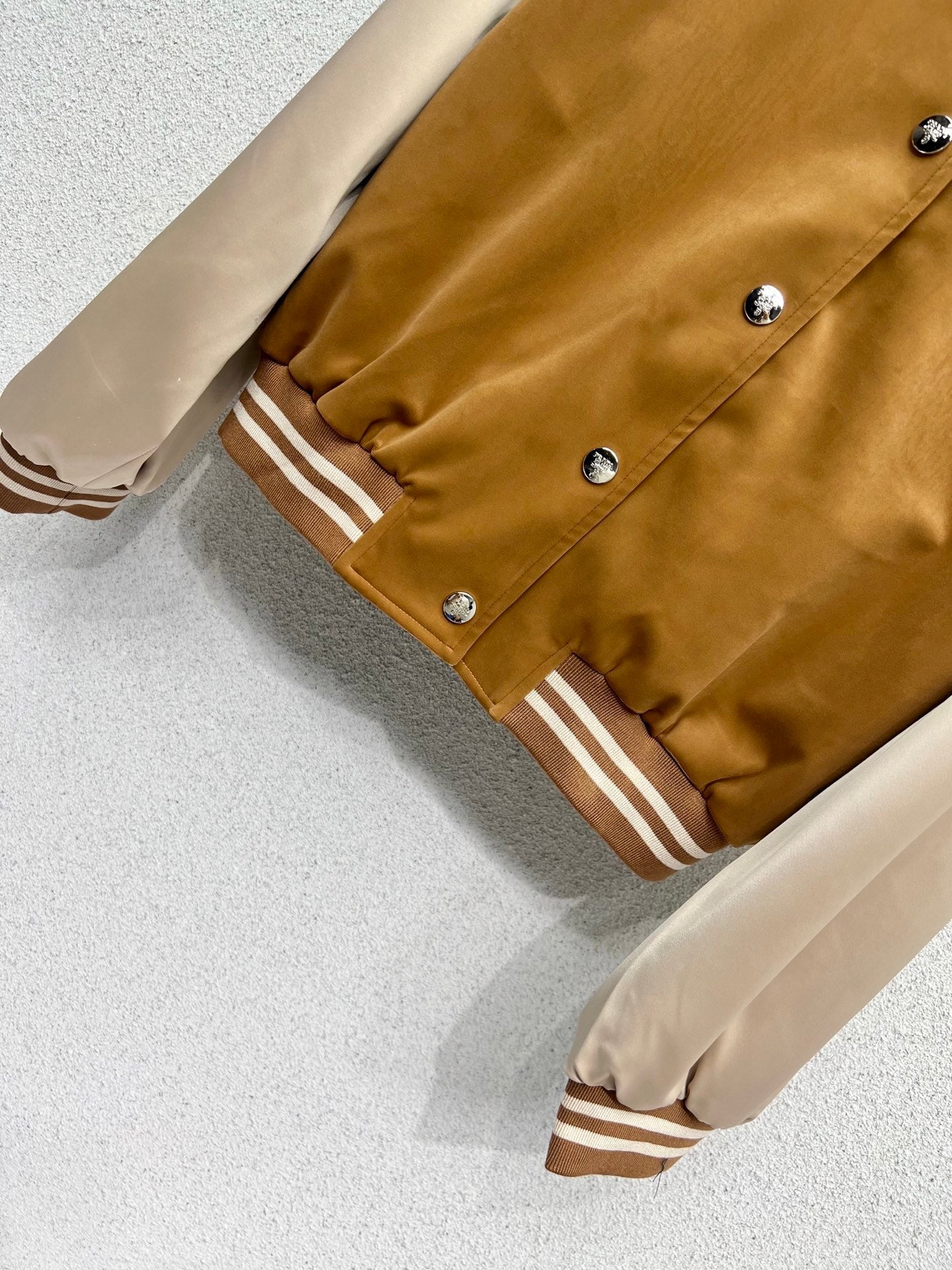 Pra 25fw splicing jacket