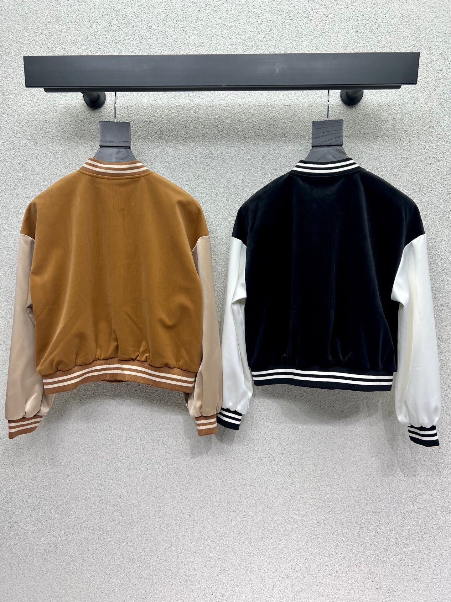 Pra 25fw splicing jacket