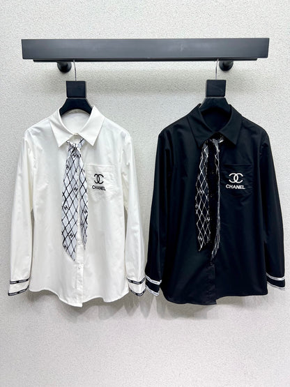 Guc 25fw embroidered shirt