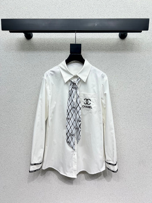 Guc 25fw embroidered shirt