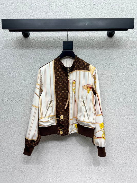 Louis 25fw printed jacket