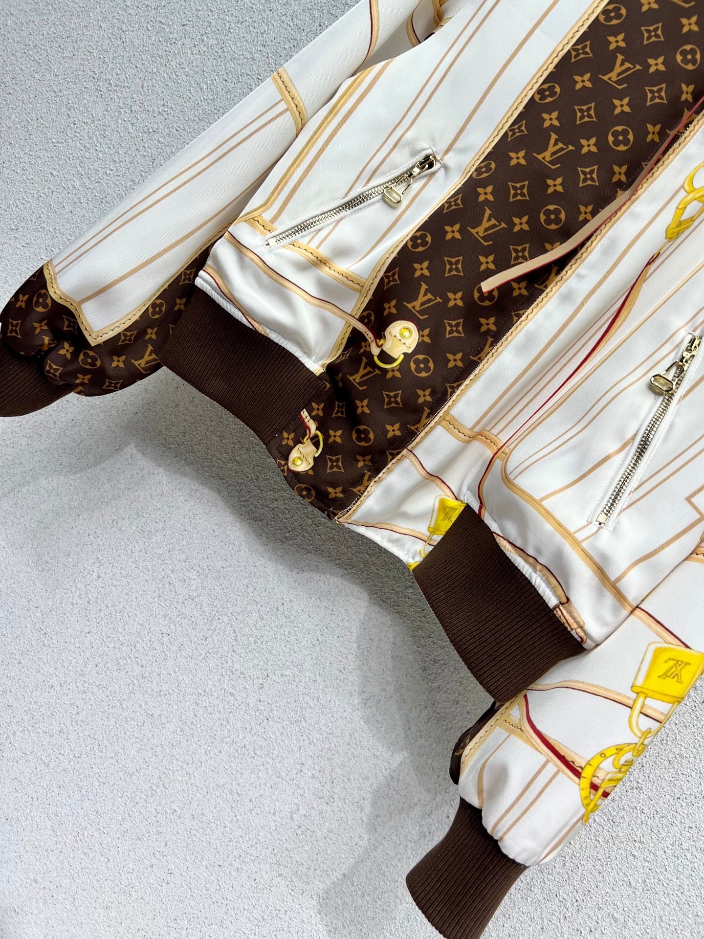 Louis 25fw printed jacket