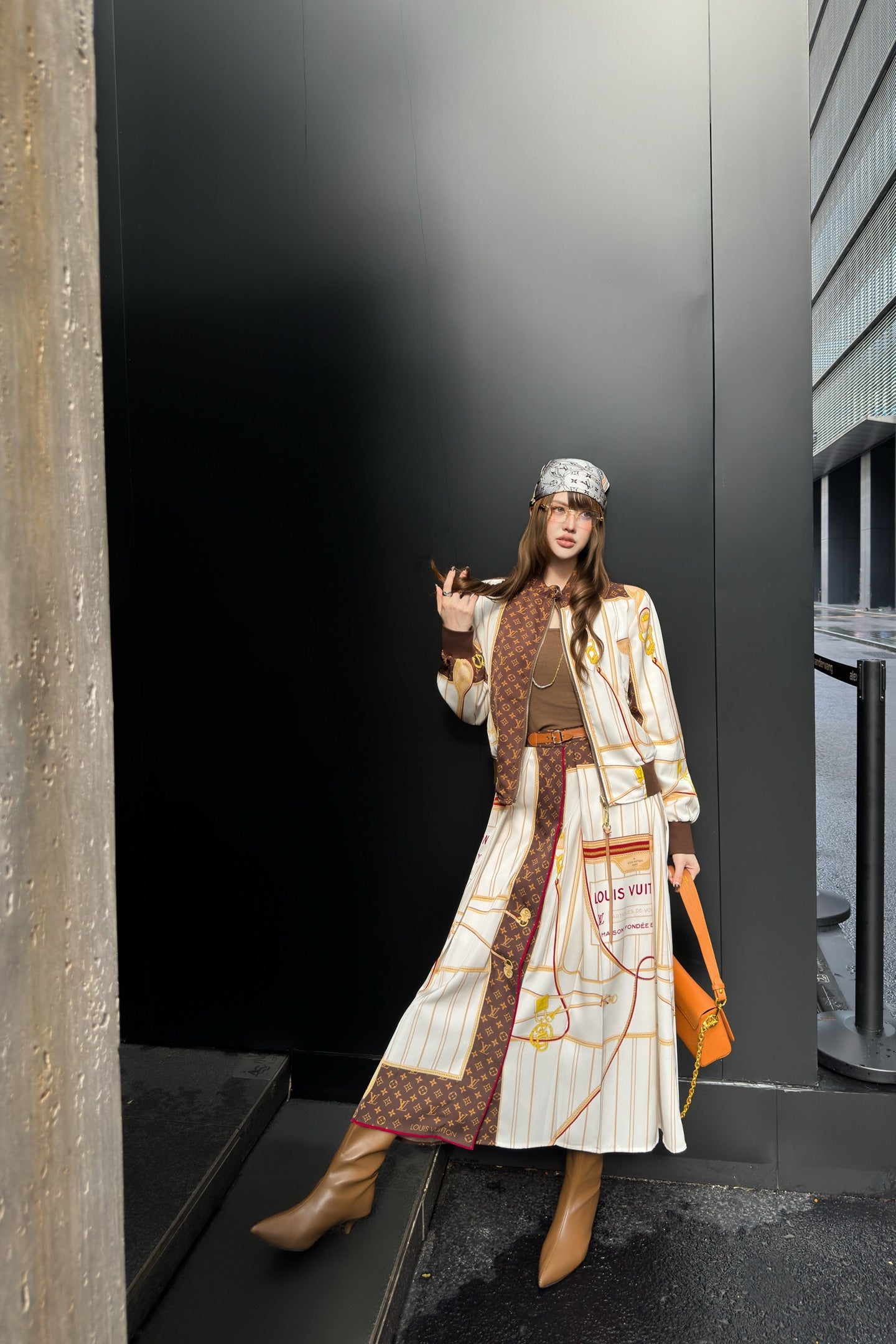 Louis 25fw printed jacket