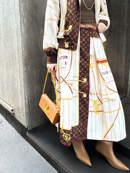 Louis 25fw printed skirts