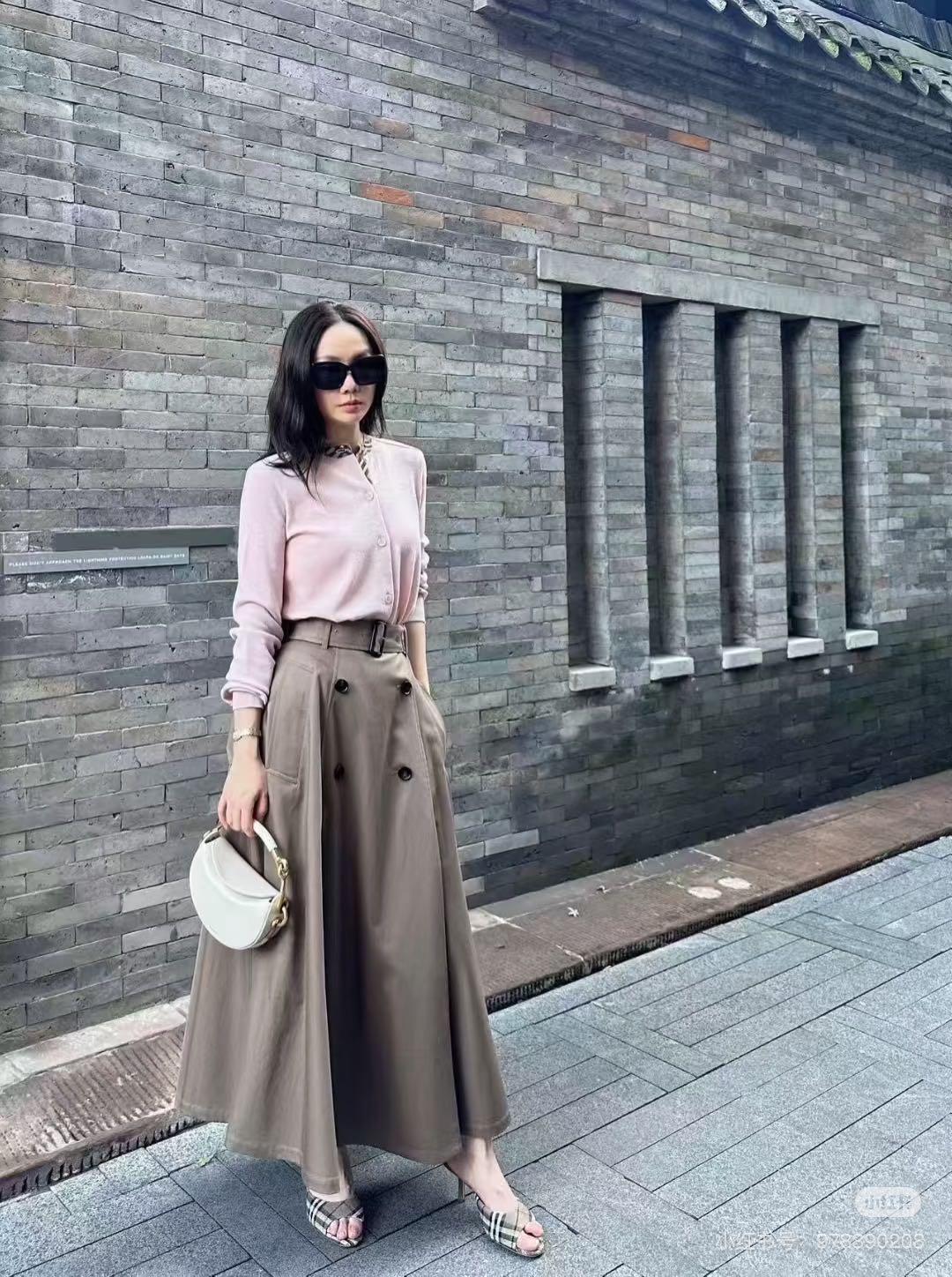 Burber 25fw all-match skirt