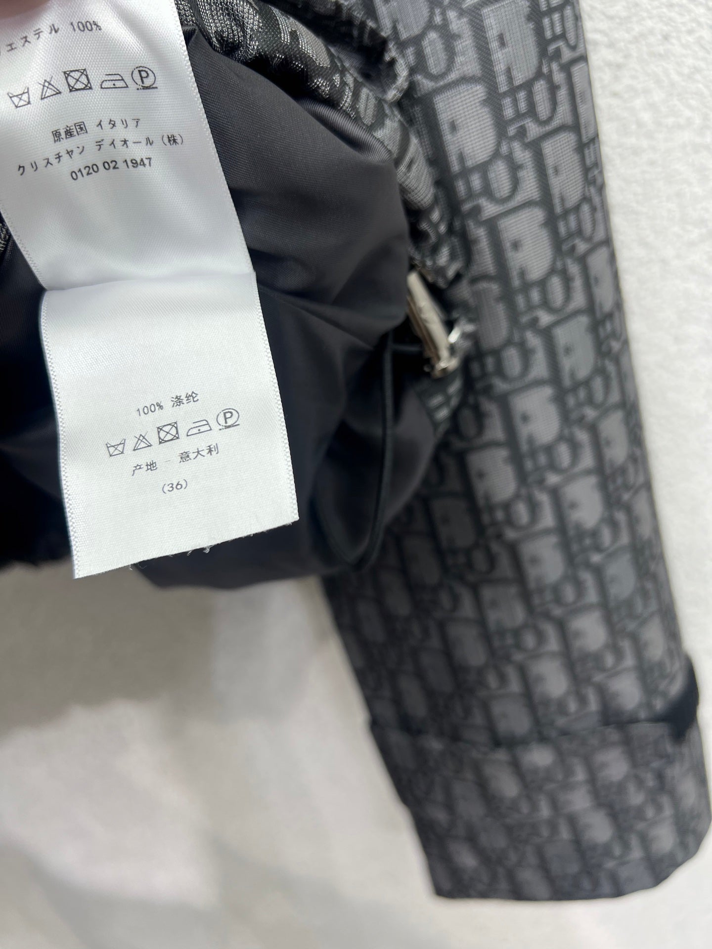 CD 25fw jacquard jacket
