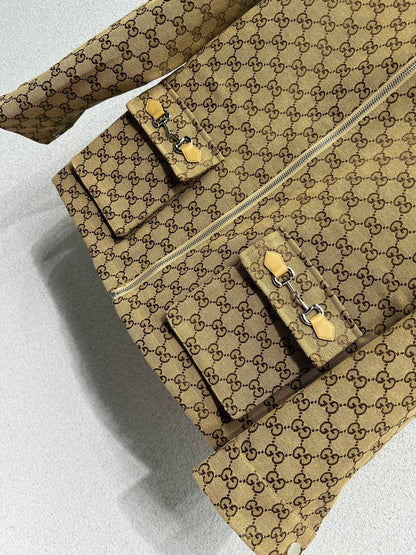 Guc 25fw jacquard jacket