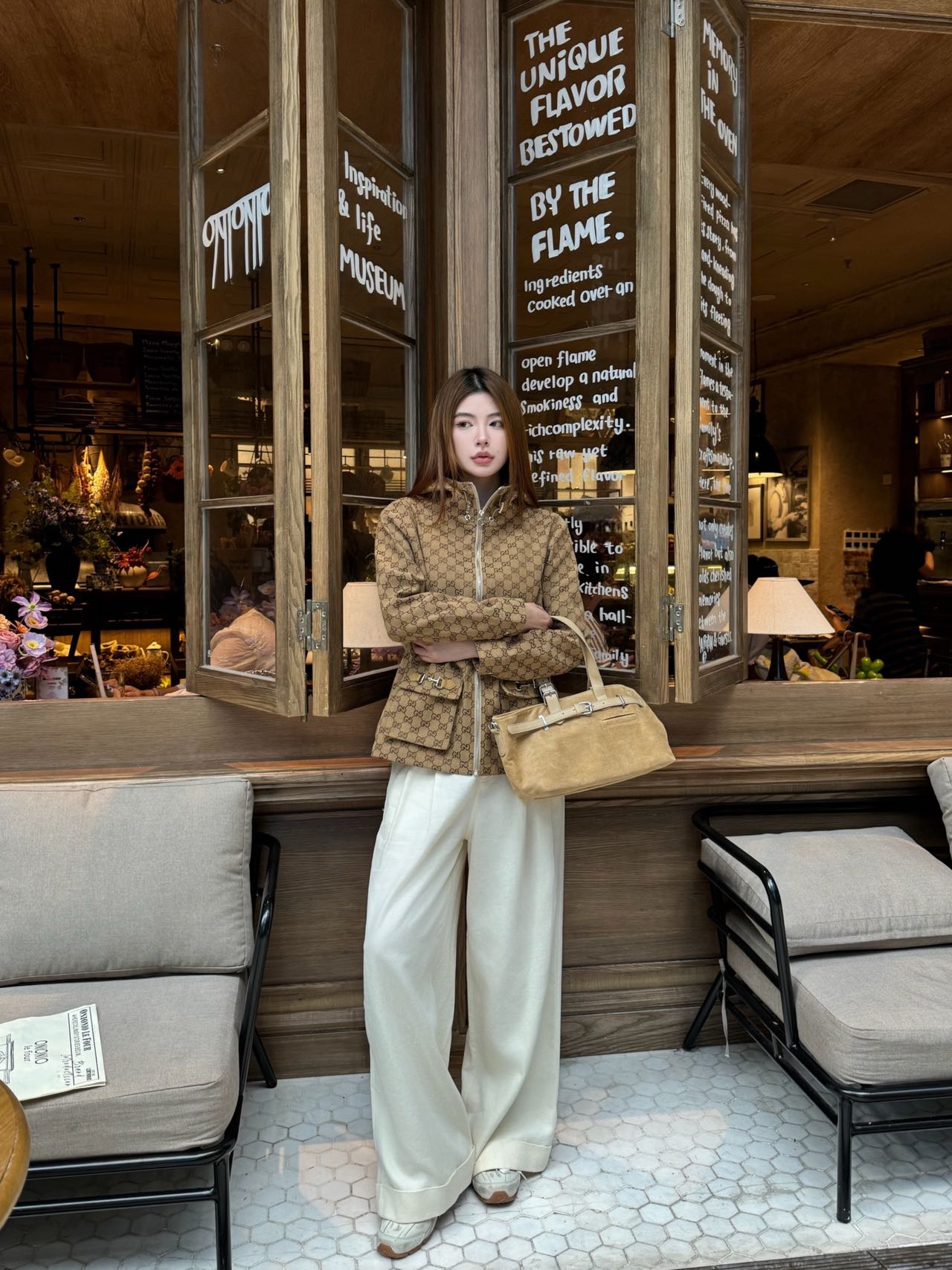 Guc 25fw jacquard jacket