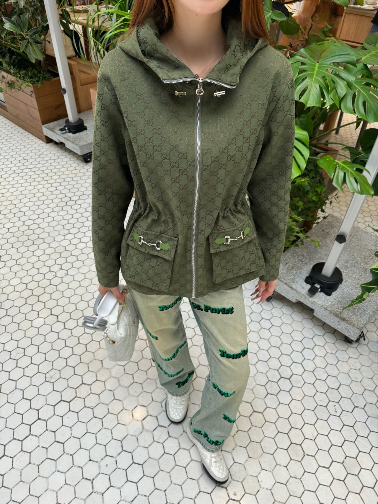 Guc 25fw jacquard jacket