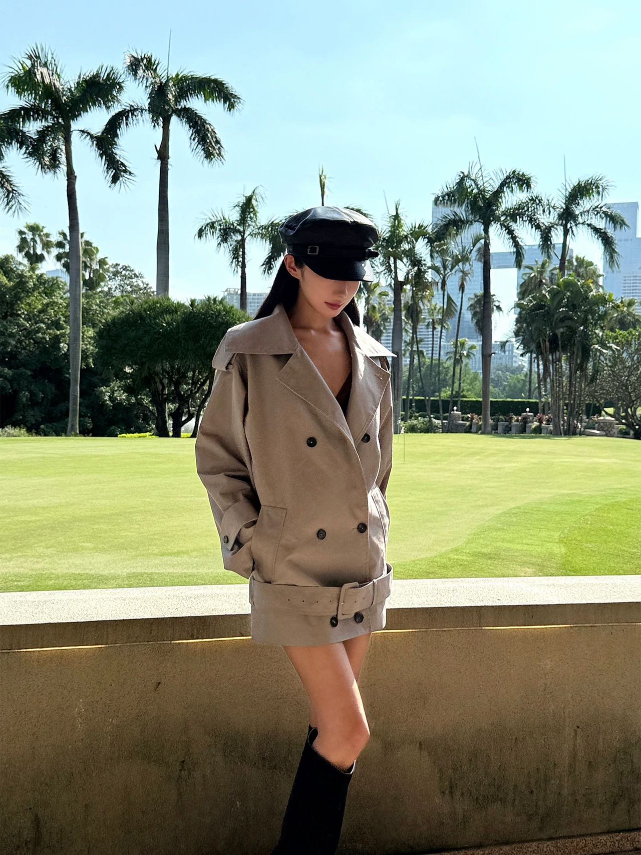 Hels 25fw trench coat