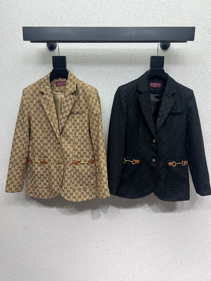 Guc 25fw jacquard jacket