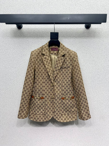 Guc 25fw jacquard jacket