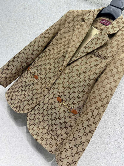Guc 25fw jacquard jacket