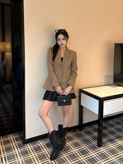 Guc 25fw jacquard jacket