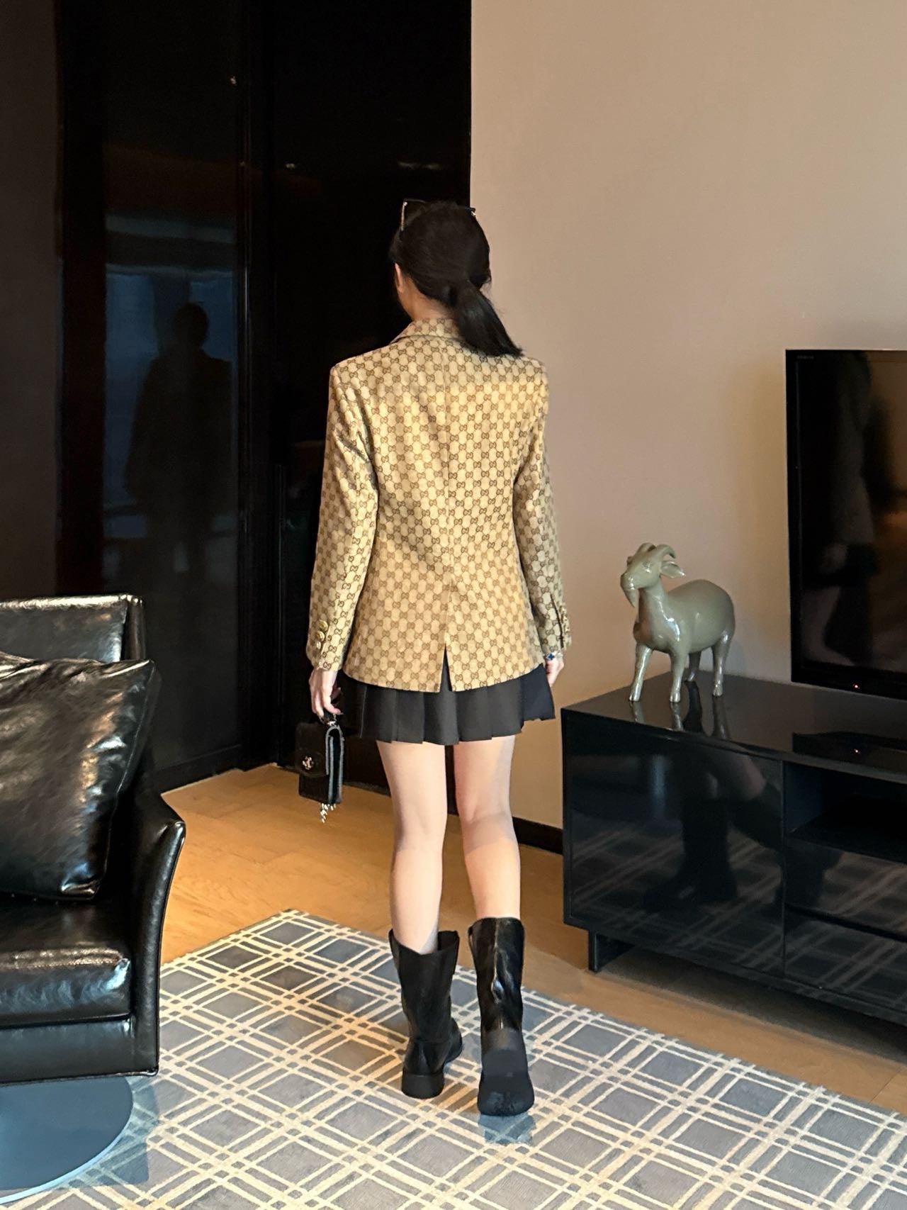 Guc 25fw jacquard jacket