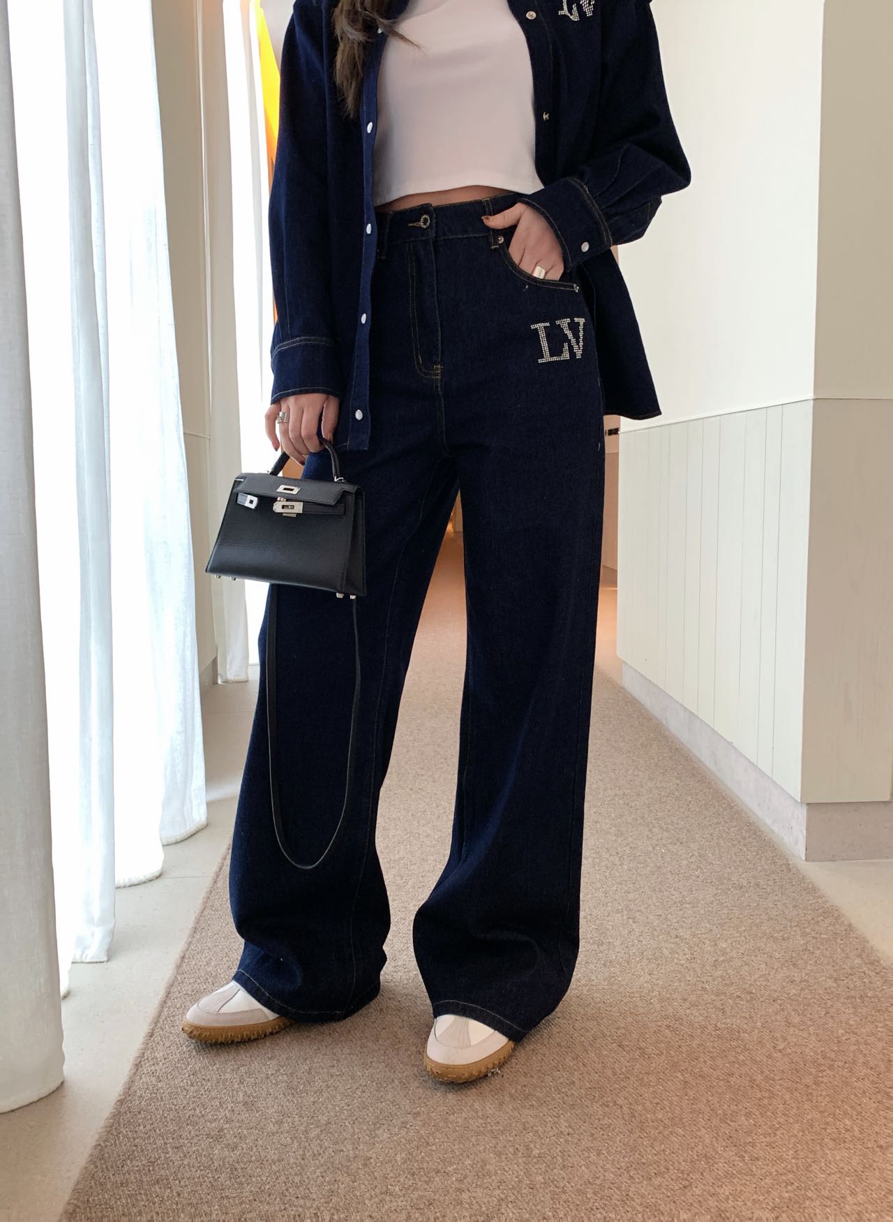 Louis 25fw all-match jeans