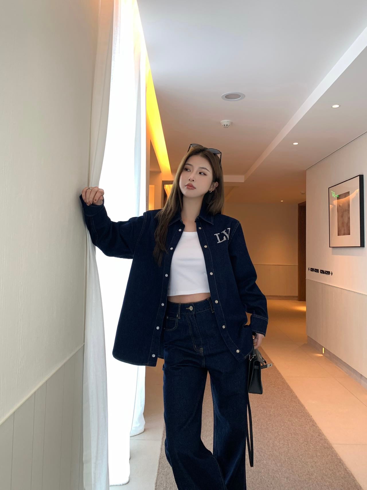Louis 25fw all-match jeans