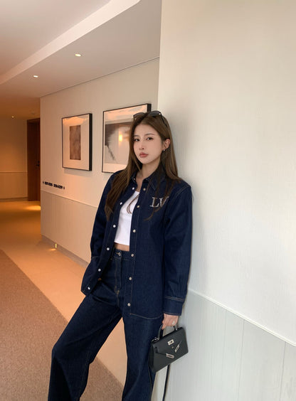 Louis 25fw all-match buttons shirt