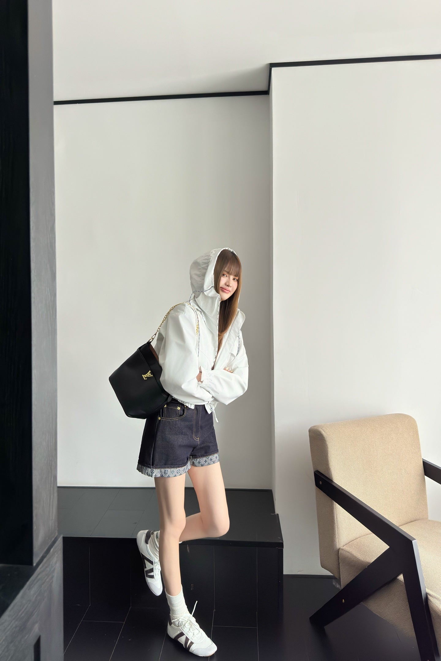 Louis 25fw hoodie jacket