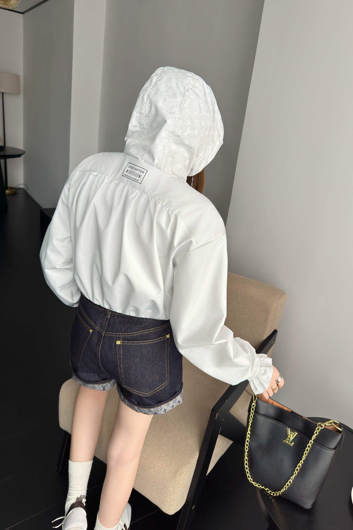 Louis 25fw hoodie jacket