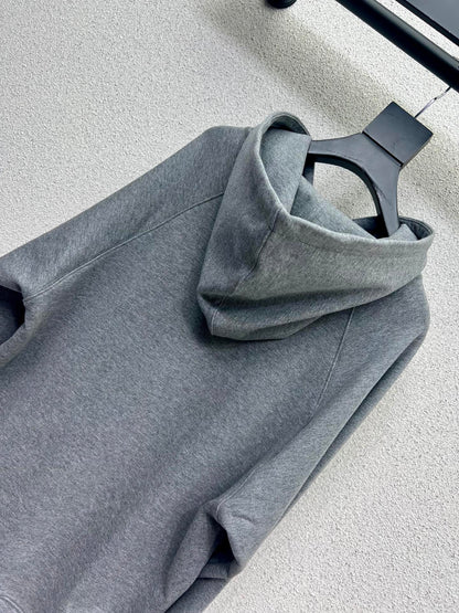 Louis 25fw printed hoodie