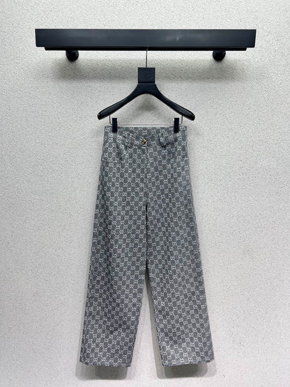 Guc 25fw jacquard pants