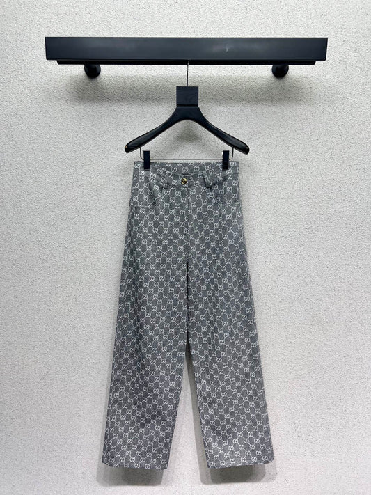 Guc 25fw jacquard pants