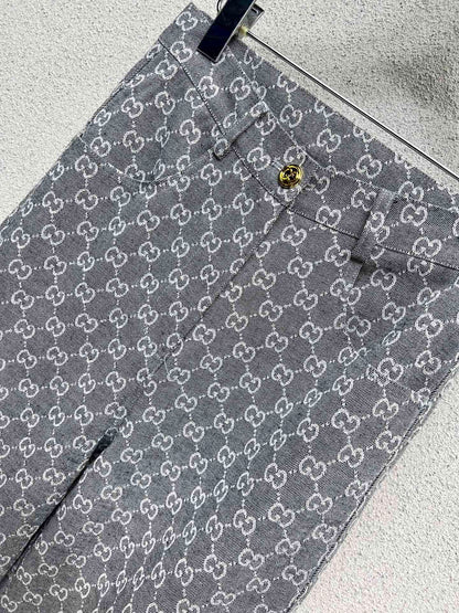 Guc 25fw jacquard pants