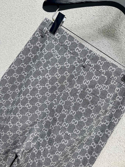 Guc 25fw jacquard pants
