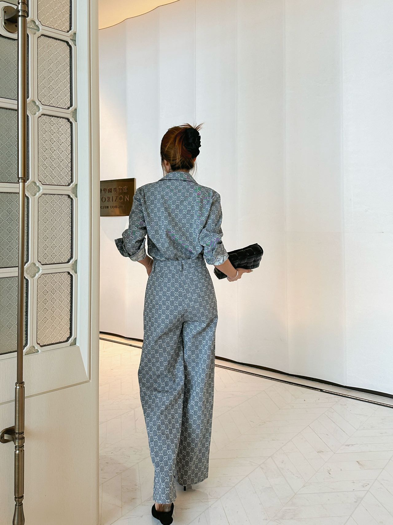 Guc 25fw jacquard pants