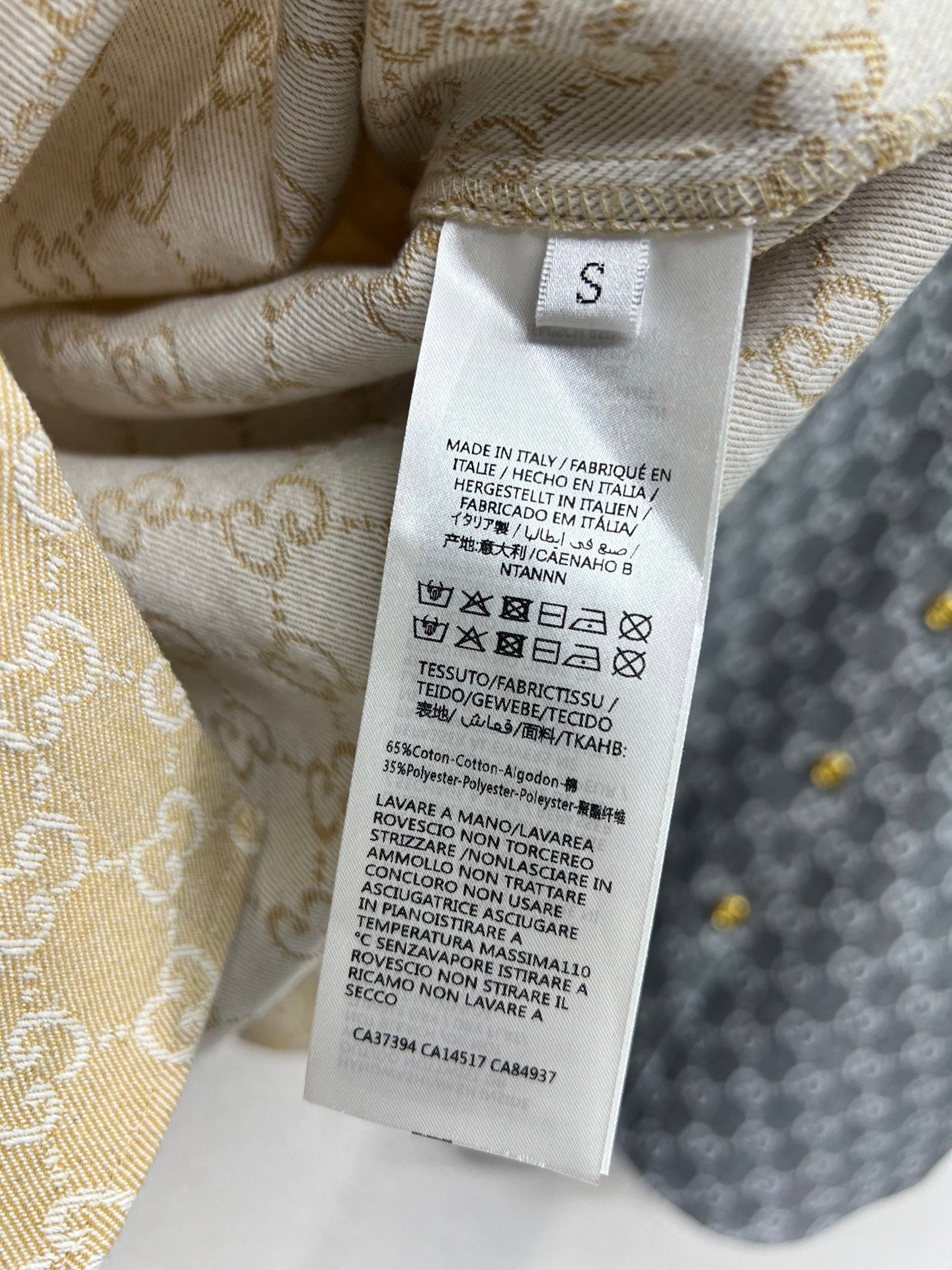 Guc 25fw jacquard shirt