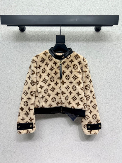 Louis 25fw plush jacket