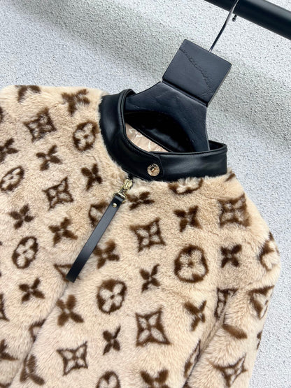 Louis 25fw plush jacket