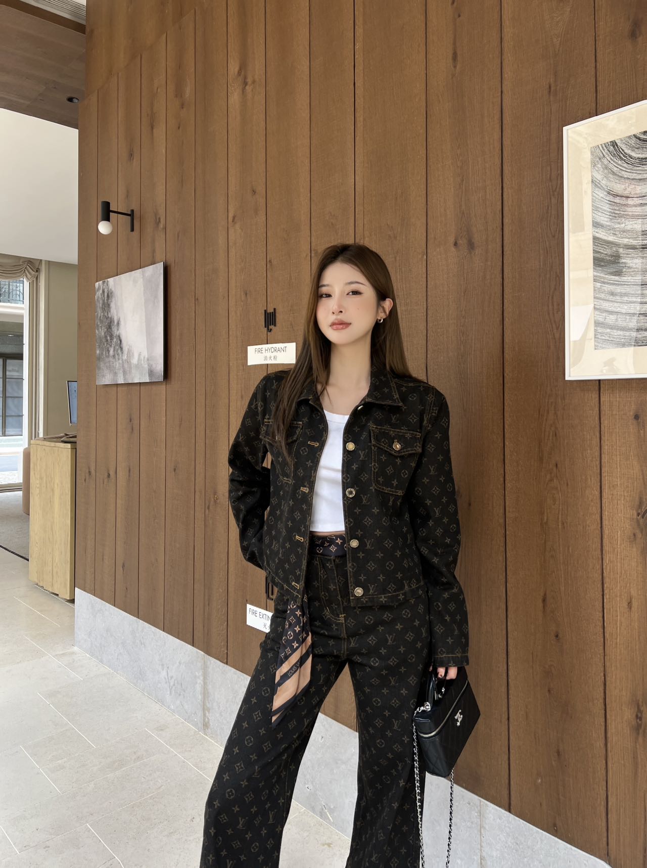 Louis 25fw denim jacket