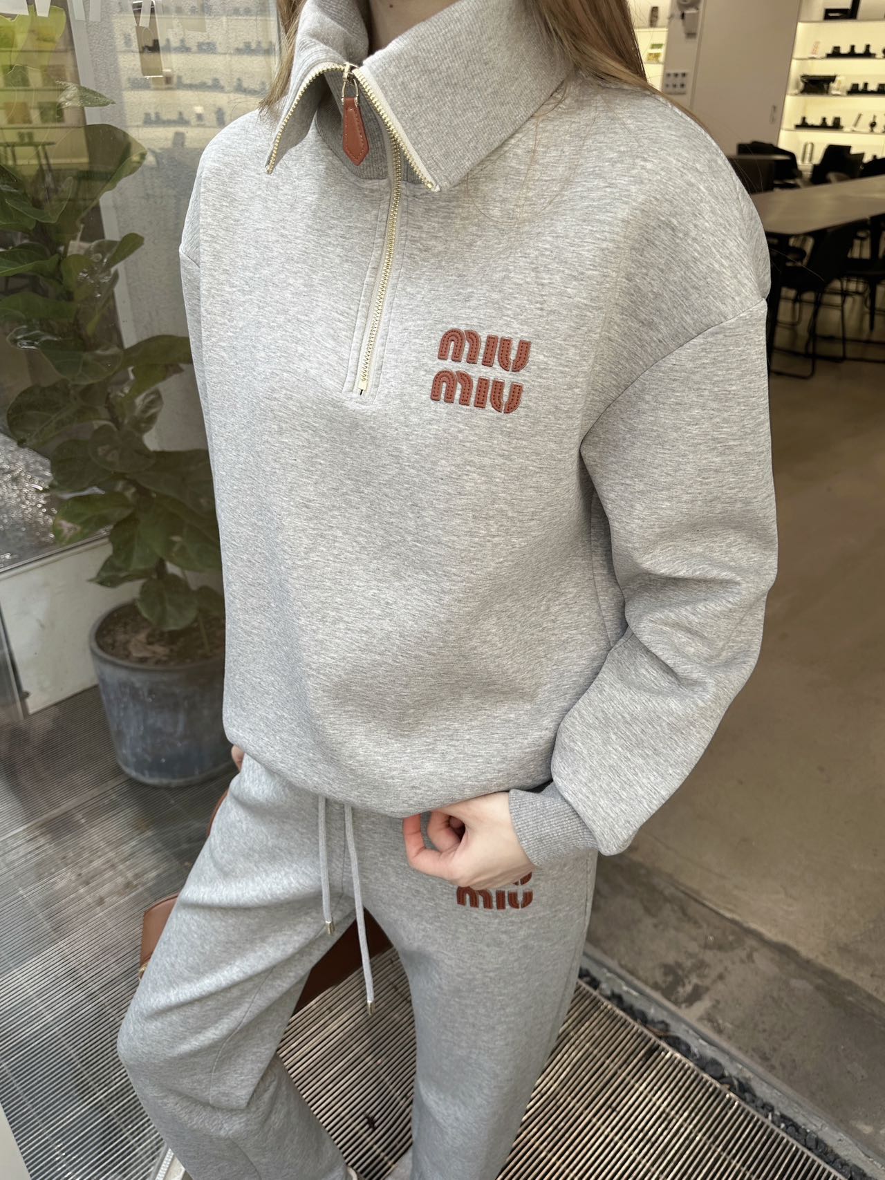 Miu 25fw leisure suit